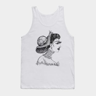 Snail Girl Tank Top